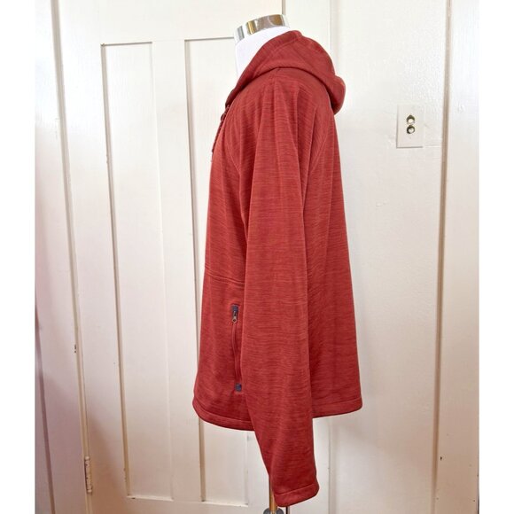 Duluth Trading Snagstop Standard Fit Full Zip Hoodie Red Mens Size XL Zip Pocket - Picture 4 of 8